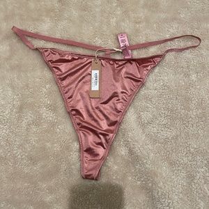 NWT Shine Skims Thong in Dahlia